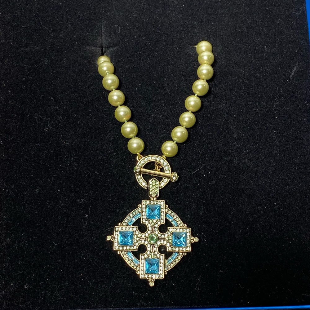 Cross Swarovski Crystal Necklace